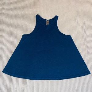 Teal/Blue Free People Long Beach tank
